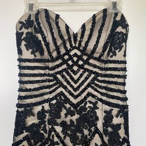 Envious Couture Strapless Prom Dress By Karishma Creations Beaded Mermaid Style